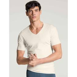 Calida Love Nature Clean Cut V-Shirt White * Kampanj *