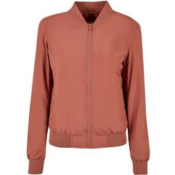 Urban Classics Träningsjacka Light Bomber Jacket för Dam röd