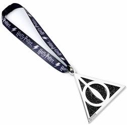 Harry Potter Baubles Deathly Hallows svart/silver Julgranspynt