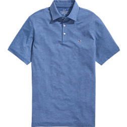 Vineyard Vines St. Jean Stripe Sankaty Polo Shirt - Blue Depth Tejeda