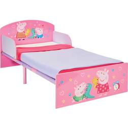 Worlds Apart Peppa Pig Toddler Bed 30.3x56.3"