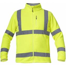 HIGH VISIBILITY FLEECE JACKET gul, 2XL" CE, LAHTI