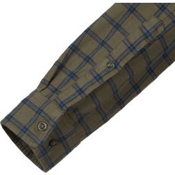 Fjällräven Men's Övik Flannel Shirt, XXXL, Laurel Green-Indigo Blue