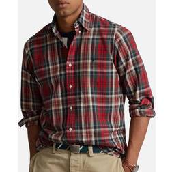 Polo Ralph Lauren Checked-Oxford Cotton Shirt Red