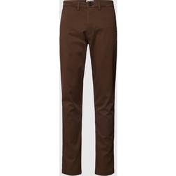 Selected 175 Slim Fit Flex Chinos Brun