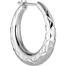 Jane Kønig Rhombus Earring - Silver