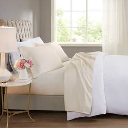 Beautyrest 600 Thread Count Cooling Bed Sheet White (274.32x259.1cm)