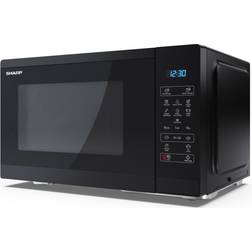 Sharp 25L 900W Solo Electronic Control Black