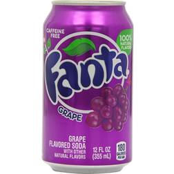 Fanta Grape Soda Can 12fl oz 12pack