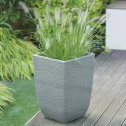 Stewart Plastics Garden Cotswold Tall Square 33cm