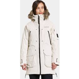 Didriksons Women's Ceres Parka, 40, White Foam