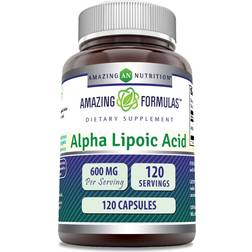 Nutrition Alpha Lipoic Acid 600Mg 120 pcs