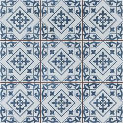 Merola Tile Affinity Tile Hudson Penny Round 13/16" Round Hudson Penny Round Mosaic Tile FKOMPRMN Atlantic Cobalt
