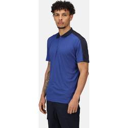 Regatta Professional Contrast Coolweave Polo Shirt Royal Blue/Navy