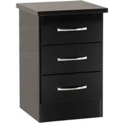 SECONIQUE Nevada High Gloss Bedside Table