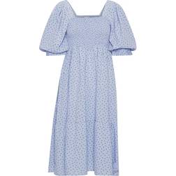 A View Cheri Ditzy Dress - Blue