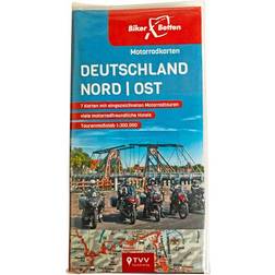 Motorradkarten Set Deutschland Nord-Ost