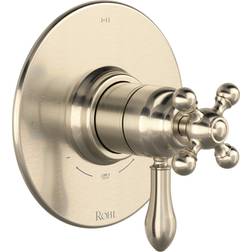 Rohl TAC23W1LM Arcana Three Function Thermostatic Valve Trim Only with Satin Nickel