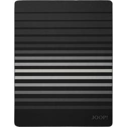Joop! Wohndecke Shutter Filz Schwarz