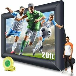 VEVOR 20 ft inflatable movie screen inflatable projector screen outdoor theater