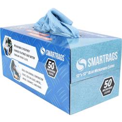 Arkwright Smart rags cleaning cloths box of 50, lint free 12x12 color options