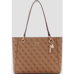 Guess Noelle Small Noel Tote, Latte Logo