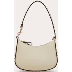 Valentino Garavani Mini Rockstud hobo bag ivory no size