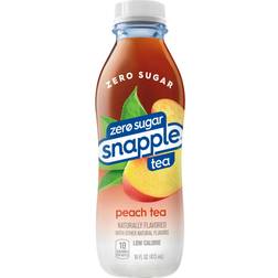 Snapple Zero Sugar Peach Tea 16fl oz 1pack