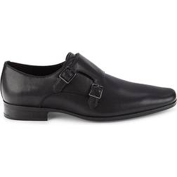 Calvin Klein Men's Brinta Slip-On Dress Loafers Black Black