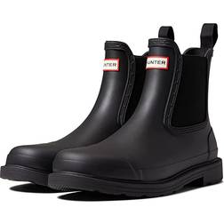 Hunter Women's Commando Chelsea Boot Black