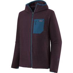 Patagonia Men's R1 Air Full-Zip Hoody Purple Mid-Layer