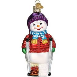 Old World Christmas Newer Snowman Decoration