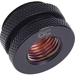 AlphaCool hf schottverschraubung g1/4 deep black
