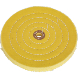 Sealey BG200BWC Buffing Wheel Ø200 x 16mm Ø16mm Bore Coarse