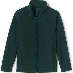 Lands' End School Uniform Kids Full-Zip Mid-Weight Fleece Jacket