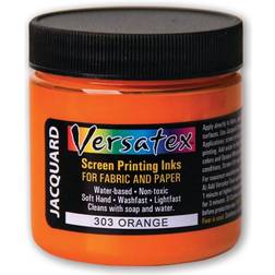 Jacquard Versatex screen ink 4oz orange