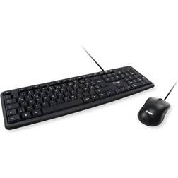 Equip Wired Combo Keyboard Mouse Black