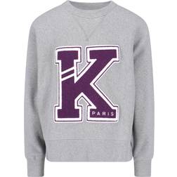 Kenzo Patch Detail Sweatshirt - Gray