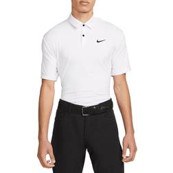 Nike Tour Golf Solid Golf Polo Shirt - Blanc