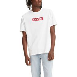 Levi's Graphic Tees, New Relaxed Fit-Boxtab White