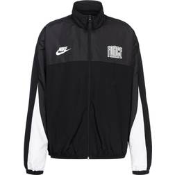 Nike Starting Herren-Basketballjacke Schwarz