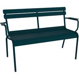 Fermob Luxembourg 2-Seater Garden Bench Acapulco Blue Trädgårdsbänk