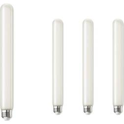 Bulbrite 11 in. 40-Watt Equivalent T9 Dimmable Medium Screw LED Light Soft White Light 3000K 4-Pack