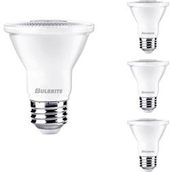 Bulbrite 50-Watt Equivalent PAR20 with Medium Screw Base E26 Dimmable LED Light 4000K 4-Pack