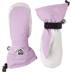 Hestra Women's Heli Ski Mitt - Syringa/Off White