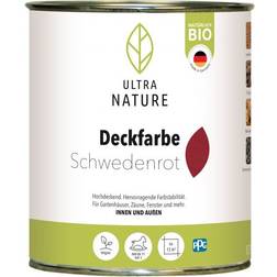 Ultra Nature Deckfarbe 750 ml schwedenrot