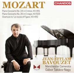 Wolfgang Amadeus Mozart: Piano Concertos Jean -efflam Bavouz (Vinyl)