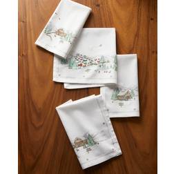 Juliska Berry & Thread North Pole Cloth Napkin Gray (50.8x50.8)