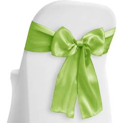 Lann's Linens 50 Elegant Wedding/Party Loose Chair Cover Green