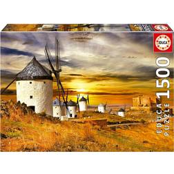 Educa Wind Mills Consuegra 1500 Pieces